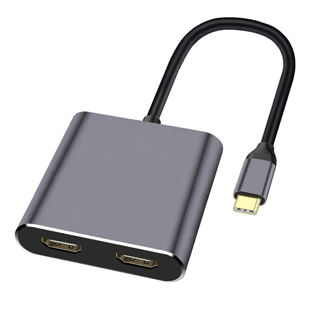 USB CŸ - 4K HD HDMI ȣȯ  Ʈ, USB-C ŷ ̼  ,  ũ ÷, 4  1
